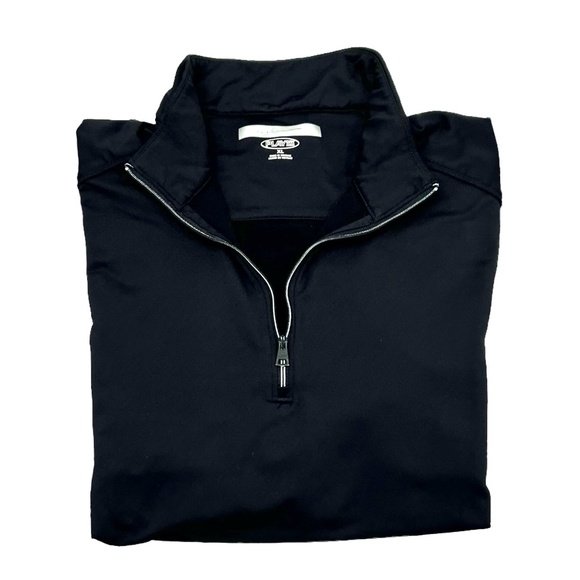 GREG NORMAN BLACK PLAY DRY PERFORMANCE QUARTER ZIP PULLOVER - Picture 1 of 12